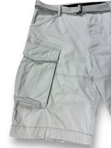 G-Star Rovic Qane Belt Relaxed 1/2 Cargo Shorts Military Gray Men’s Size W36 - Picture 3 of 19