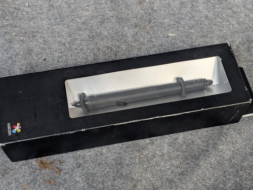 Wacom KP501E2 Grip Pen w/ Pen Stand & Stroke Nibs for Cintiq, Intuos Pro - Afbeelding 12 van 13