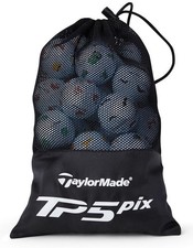 New TaylorMade TP5 Pix Mix Practice Golf Balls 24-Ball White