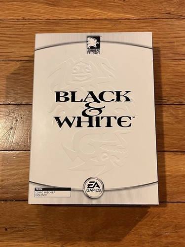 EA Games Black & White PC Game Small Box 2001 COMPLETE - Picture 6 of 8