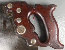 Scarce / Rare Rosewood Handle Vintage Keen Kutter K500 Crosscut Hand Saw 8 TPI