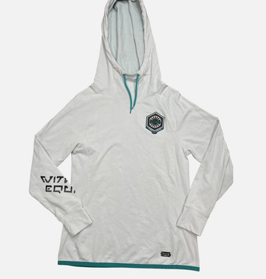 Star Wars Galaxy's Edge Hoodie Mens 3XL White First Order 709 Legion Pullover  