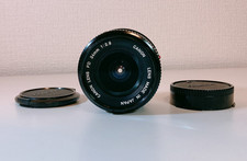 Canon New FD NFD 24mm F2.8 Wide Angle MF Prime Lens From JAPAN Near Mint w/ caps