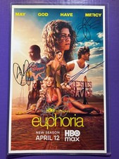 Euphoria Season 3 - Hand Signed 11x17 TV Series Poster with Free Delivery / Auth