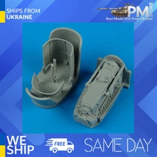 Quickboost 48204 1/48 Bf 110C/E Starboard engine for Eduard Accessories kit