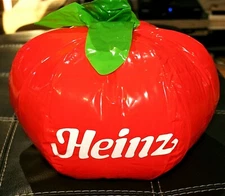 Vintage Inflatable Heinz Ketchup Tomato Supermarket End Cap Promo NOS 1990s READ