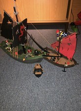 Playmobil Piratenset 2 Gro&szlig;e Schiffe, Kleine Boot, Crew