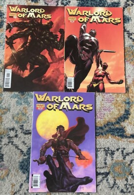 WARLORD OF MARS COMIC BUMBLE ISSUES 1# 12# X2 DYNAMITE JANUARY 2012 JOHN CARTER
