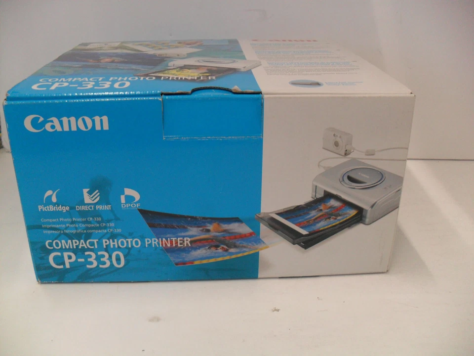 Canon CP-330 Digital Photo Thermal Printer with paper - Image 3 of 4
