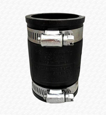 40mm oder 1 1/2'' Fernco Typ Flex Dichtung Gummikupplung mit Jubiläumsclips Universal