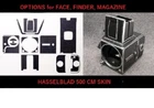 Camera Replacement Skin Leather w/VIDEO ins【Hasselblad 500 CM, finder, magazine】