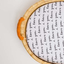 "I Love You" Changing Pad Cover - Cotton Baby Bedding Sheet Boy/Girl Nursery