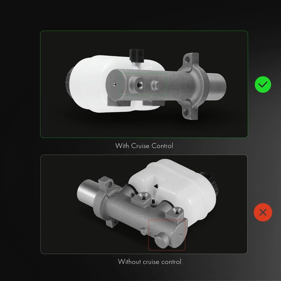 Cilindro maestro de freno con depósito para Ford E-250 2003-2006 E-350 Super Duty Foto 2 de 4