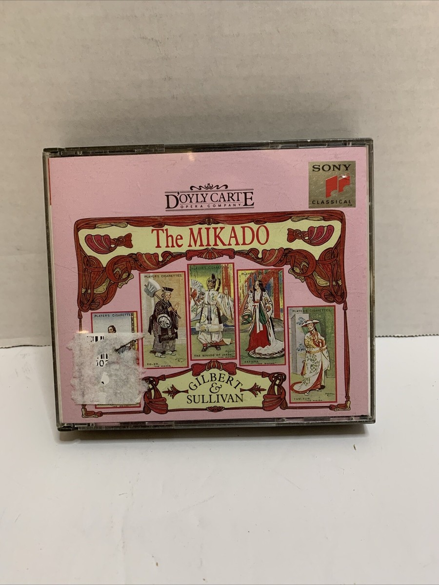 mikado cigarettes GILBERT & SULLIVAN: THE MIKADO Classical 2-DISC MUSIC CD SET Pre-owned  74645888927| eBay