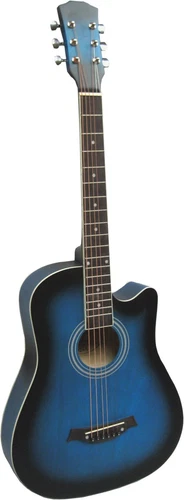 KINDER WESTERNGITARRE 3/4 MODELL SCHMALER KORPUS PERFEKTER START AKUSTIK GITARRE