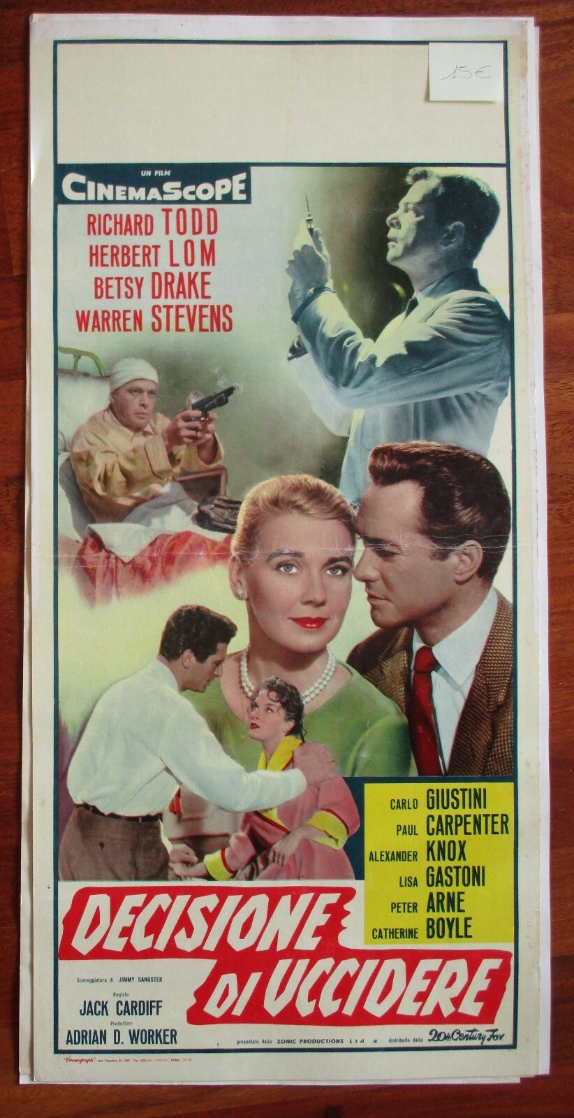 Locandina di DECISIONE DI UCCIDERE (1958)