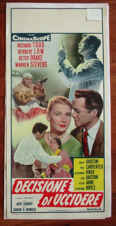Locandina di DECISIONE DI UCCIDERE (1958)