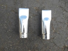 Vintage 1970s Dual Exhaust Tips Mopar Chevy Ford Gm Pontiac Olds Mustang Gtx Vintage 1970s Dual Exhaust Tips Mopar Chevy Ford Gm Pontiac Olds Mustang Gtx