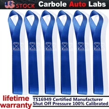 6 Soft Loop Tie Down Straps Lashing 4500LBS Heavy Duty Motorcycle Handlebar USA