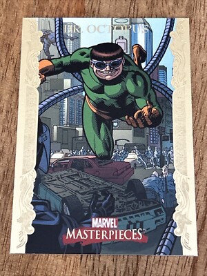 2007 Fleer Marvel Masterpieces Gold Border #24 Dr. Octopus ￼