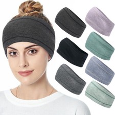 Winter Fleece Ear Warmer Muffs Headband for Men Women Sports Ski Running Cycling