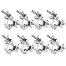1.18-1.38 Inch Truss Clamp Stage Lights Clamp 8PCS Premium Lighting Clamps fo...