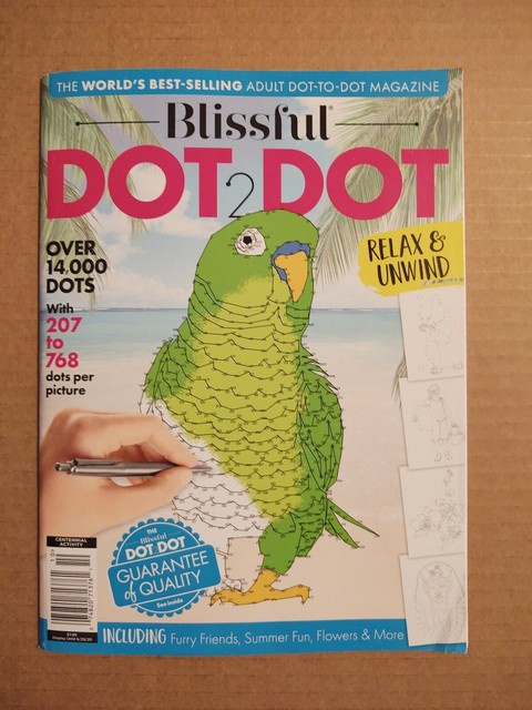 BLISSFUL DOT 2 DOT MAGAZINE 2020 RELAX &amp; UNWIND OVER 14,000 DOTS SUMMER