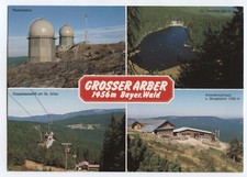 Ansichtskarte » Großer Arber » Radarstation, Großer Arbersee, Arberschutzhaus