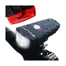 Apace Vision XPRO-LUME Bike Lights USB Rechargeable - Powerful 500 Lumens Bic...