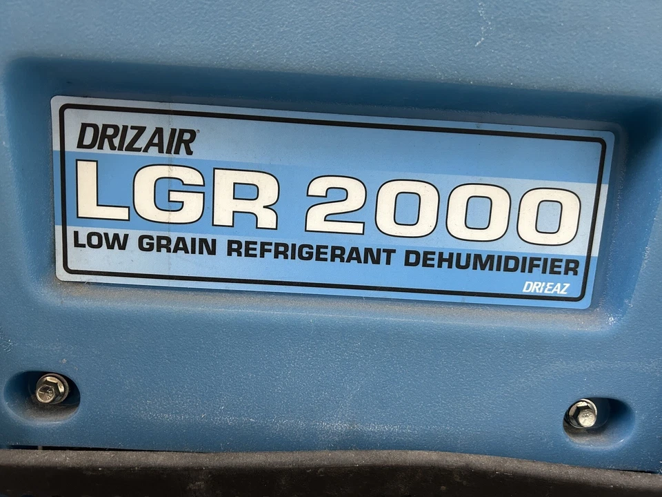 Deshumidificador comercial Dri-Eaz LGR 2000 DrizAir F232 portátil de bajo grano Foto 2 de 4