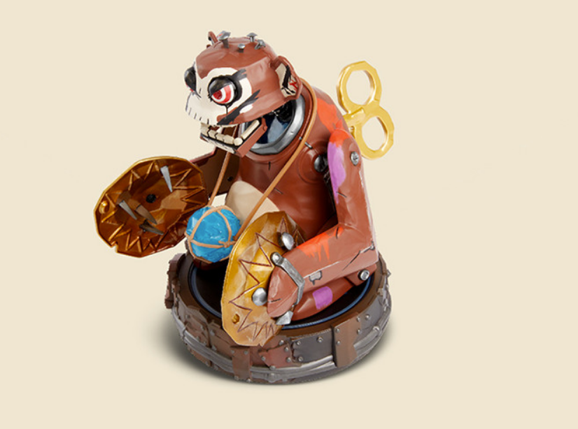 League of Legends Arcane Powder Monkey Wind-Up Figure / Walk