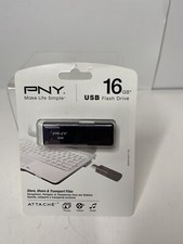 PNY Classic Attache USB Flash Drive 16GB P-FD16GATT03-GE