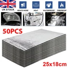 50x Sheets Sound Deadening Damping Mat 5mm Car Silent Compact Van Proofing Auto