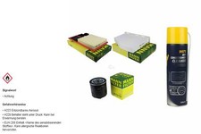 MANN FILTER Paket MANNOL Klimareiniger für VW Golf Plus 5M1 521 1.4 16V Caddy