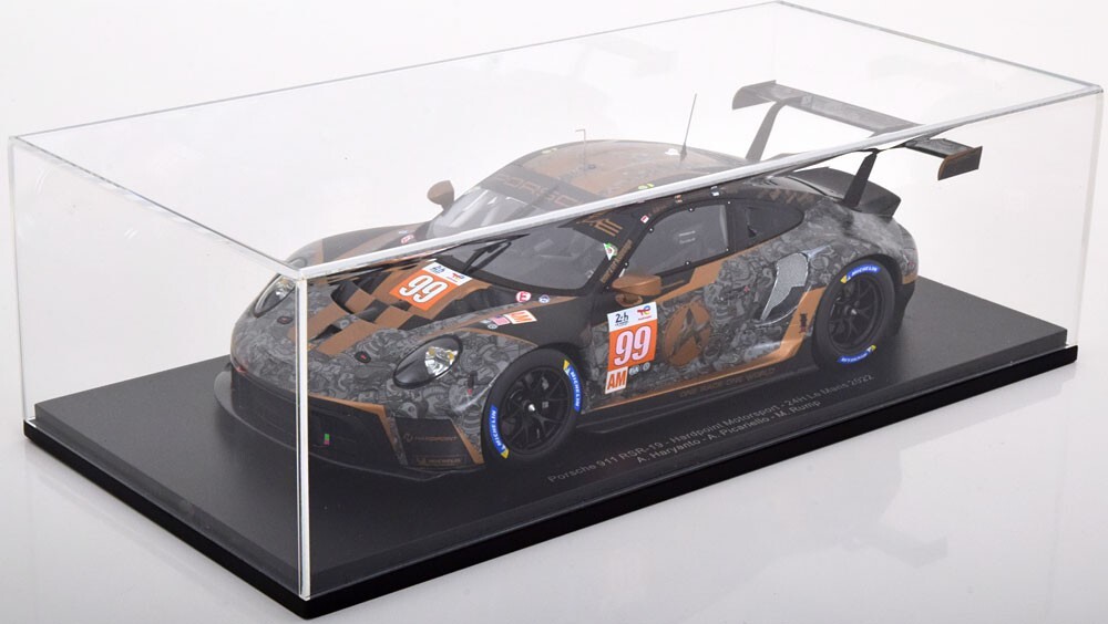 Spark PORSCHE 911 991 RSR-19 4.2L 24h LE MANS 2022 #99 w/Showcase