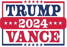 25PCS SET TRUMP 2024 STICKERS TAKE AMERICA BACK DONALD MAGA 2x3in
