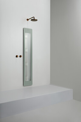 Sunshower Round Line Large Plus Grey Grau IR + UV (H185 x B33 x T12 cm)