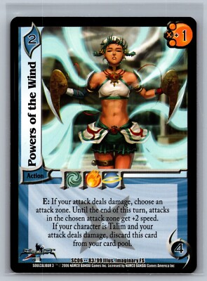 UFS CCG Powers of the Wind #83/99 USED TCG SC06 Flash of the Blades