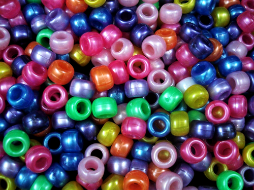 Pony/E-Beads Jewelry Making Beads 500pc Pony Beads Bulk Pack 9x6mm Mixed Colors - Kids Hair Toys, Crafts, Party Fun 500pc 9x6mm Pony Beads Mix Bulk Pack Kids Hair Toy Party Fun - Foto 9