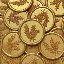 25Pcs Wax Seal Stickers Handmade Envelope Seals Self Adhesive Wax Stickers fo...