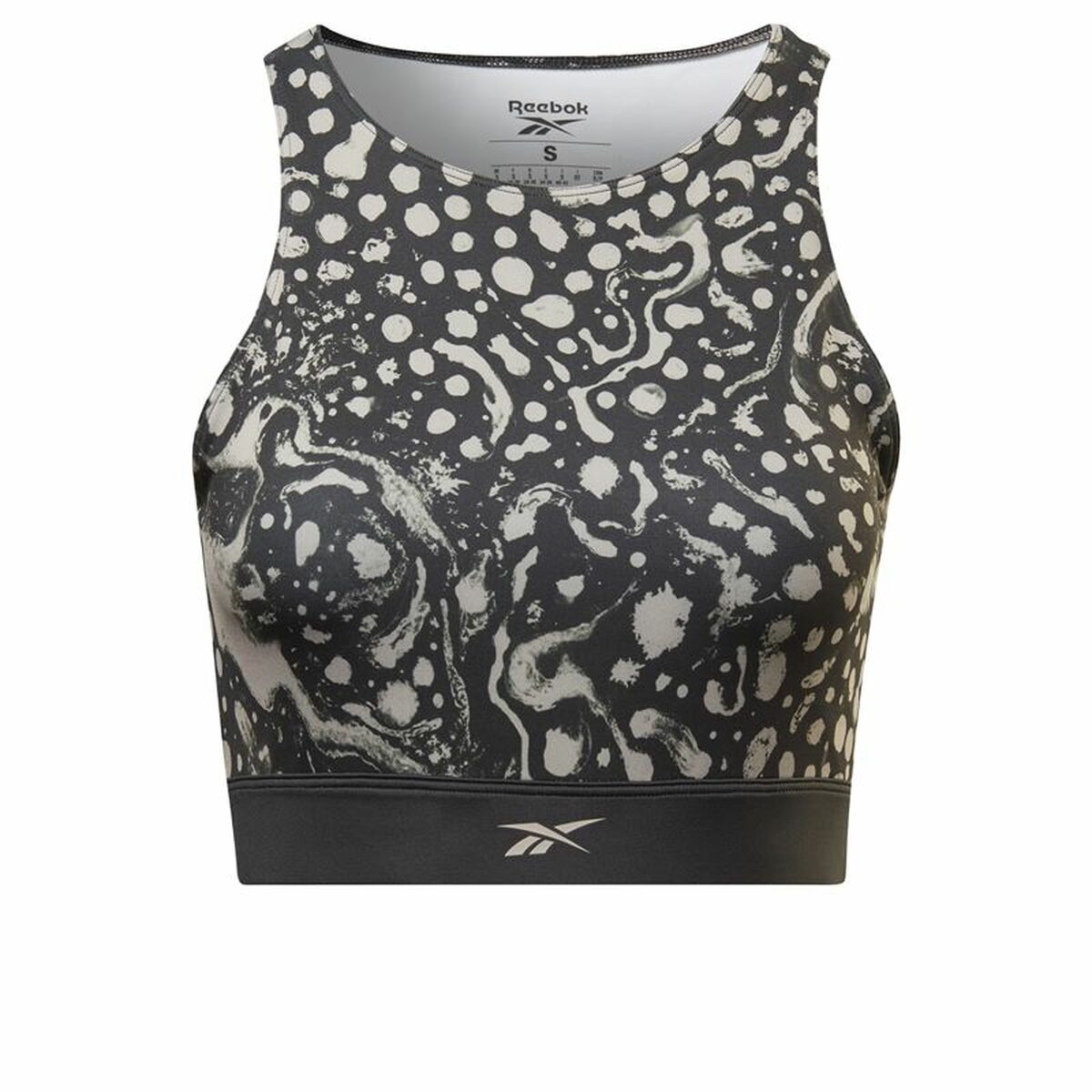 Sports Bra Reebok Modern Safari Black-image