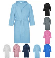 Accappatoio UNISEX microfibra uomo e donna con cappuccio tasche salvaspazio