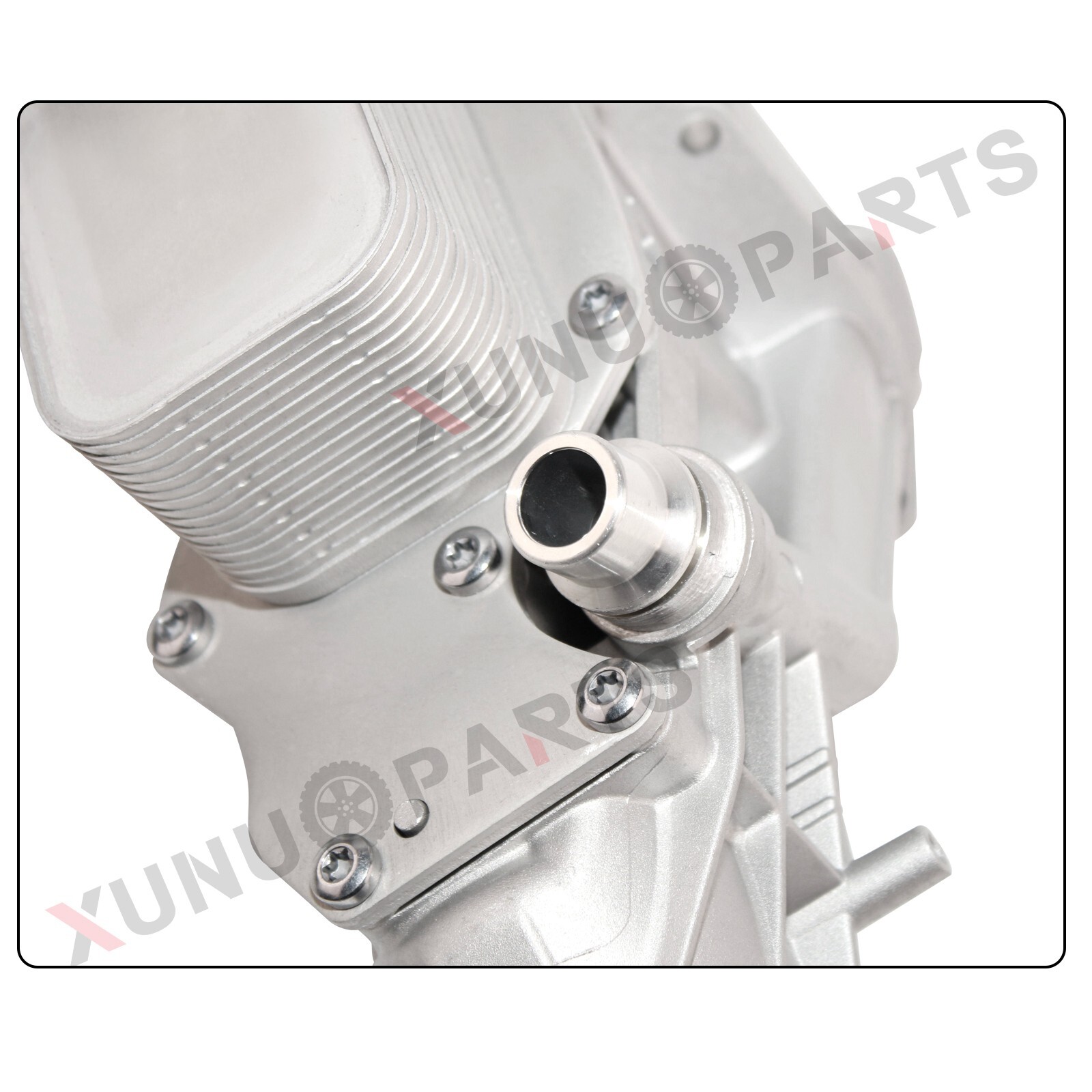 Aluminum Oil Cooler Filter Housing for BMW 230i 330i 430i 530i X3 X4 B46B48 2.0L
