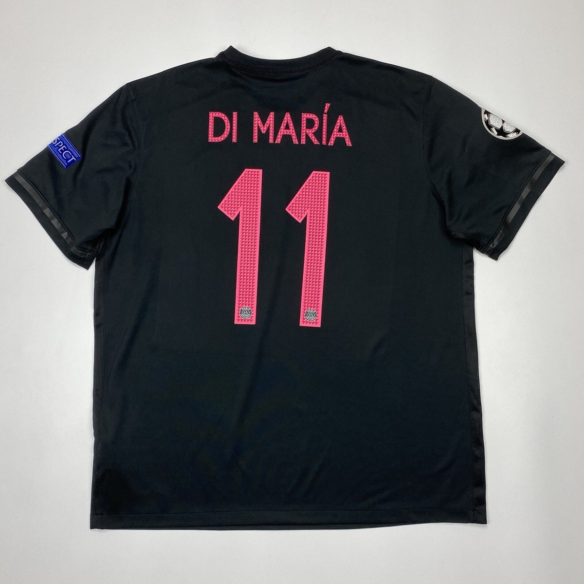 Maillot de football Di Maria #11 PSG 2015 2016 troisième maillot