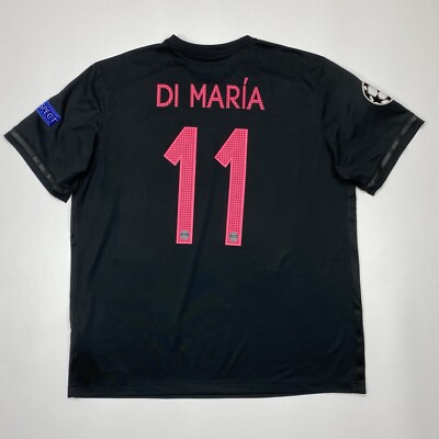 Maillot de football Di Maria #11 PSG 2015 2016 troisième maillot