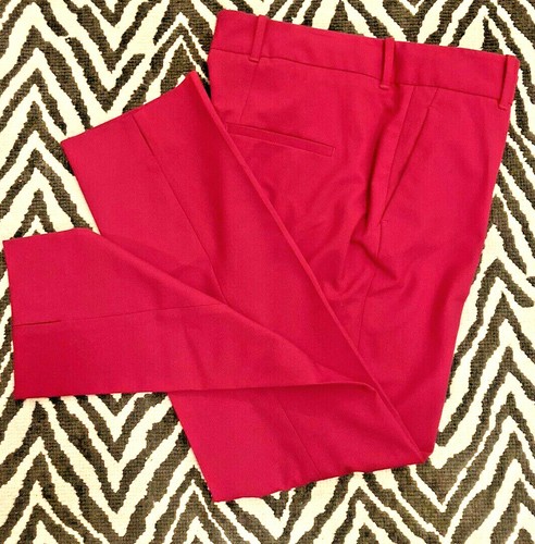 Zara Women Fuchsia Pink Ankle Cigarette 