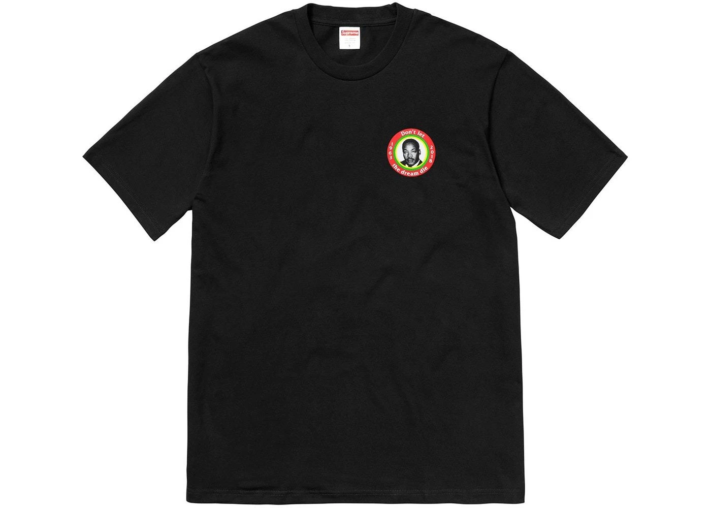 NEUF T SHIRT NOIR MEDIUM SUPREME DREAM SS18 AUTHENTIQUE