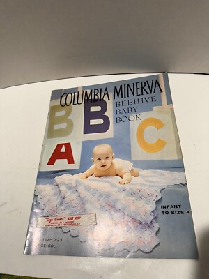 Vintage Columbia-Minerva Beehive Baby Book Volume 723 Infant to Size 4