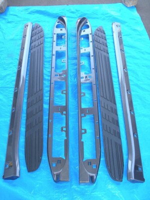 OEM Toyota SIDE DOOR STEP&PLATE&MOULDING RHL&LH SET Land Cruiser Prado J12 120