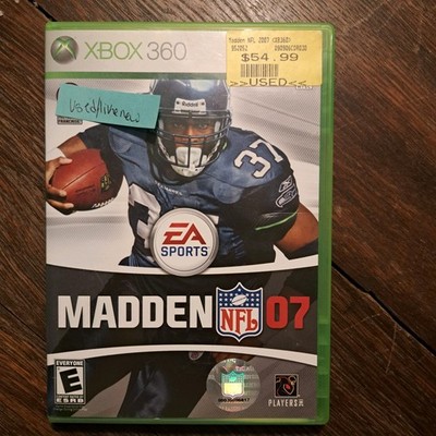 Madden 07 Xbox 360 USED LIKENEW